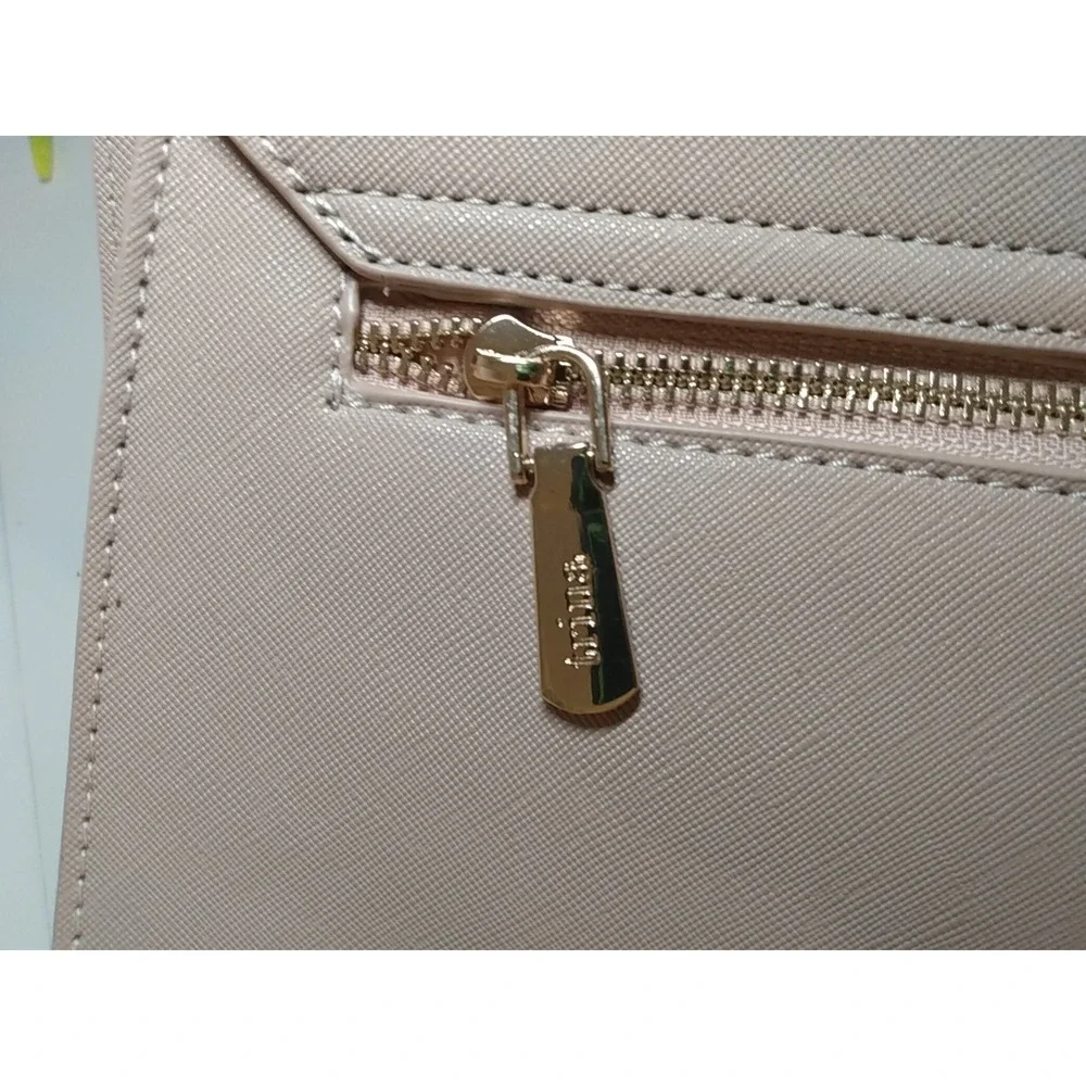 NWT Trina Turk Medium Blush Pink Satchel Purse Detach Strap MSRP 148.00